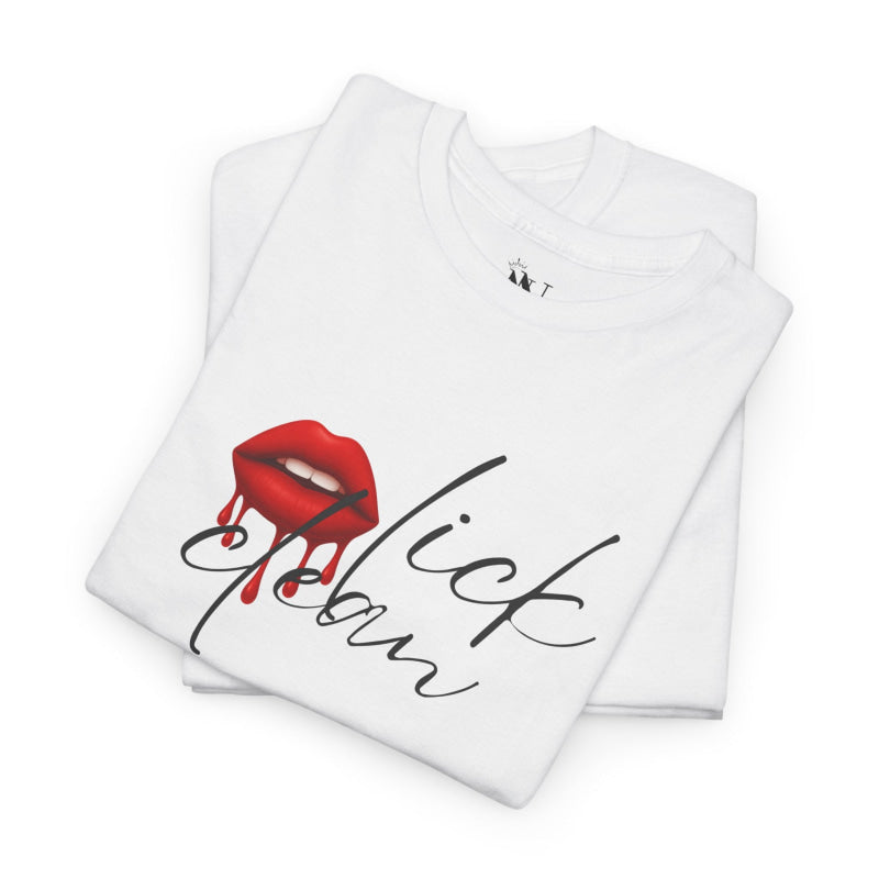 Lick Clean | Mix & Match Cotton Unisex Fun-Flirty Lovers’ T-Shirts