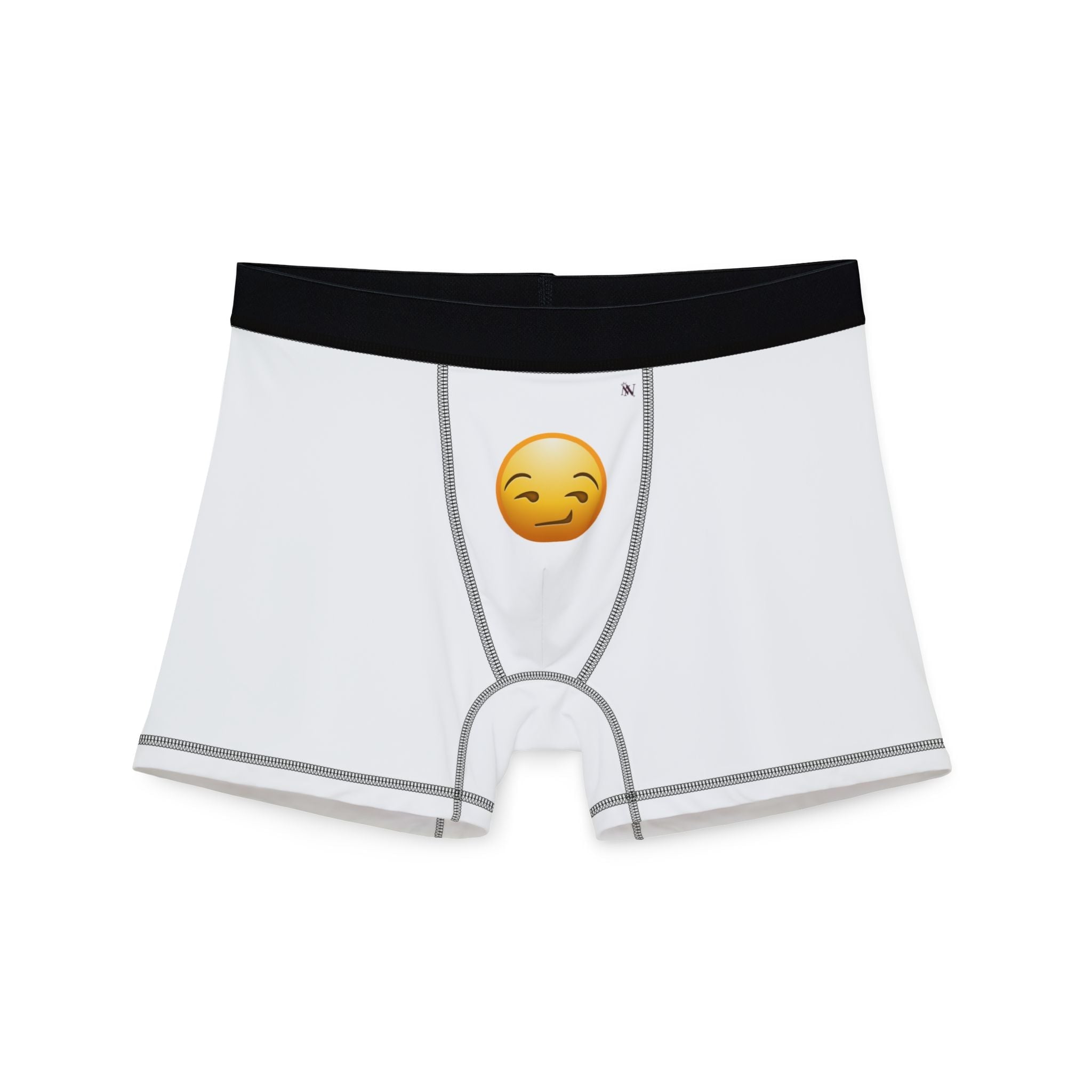Smirking Face Emoji | Mix & Match Fun-Flirty Lovers’ Boxer Briefs