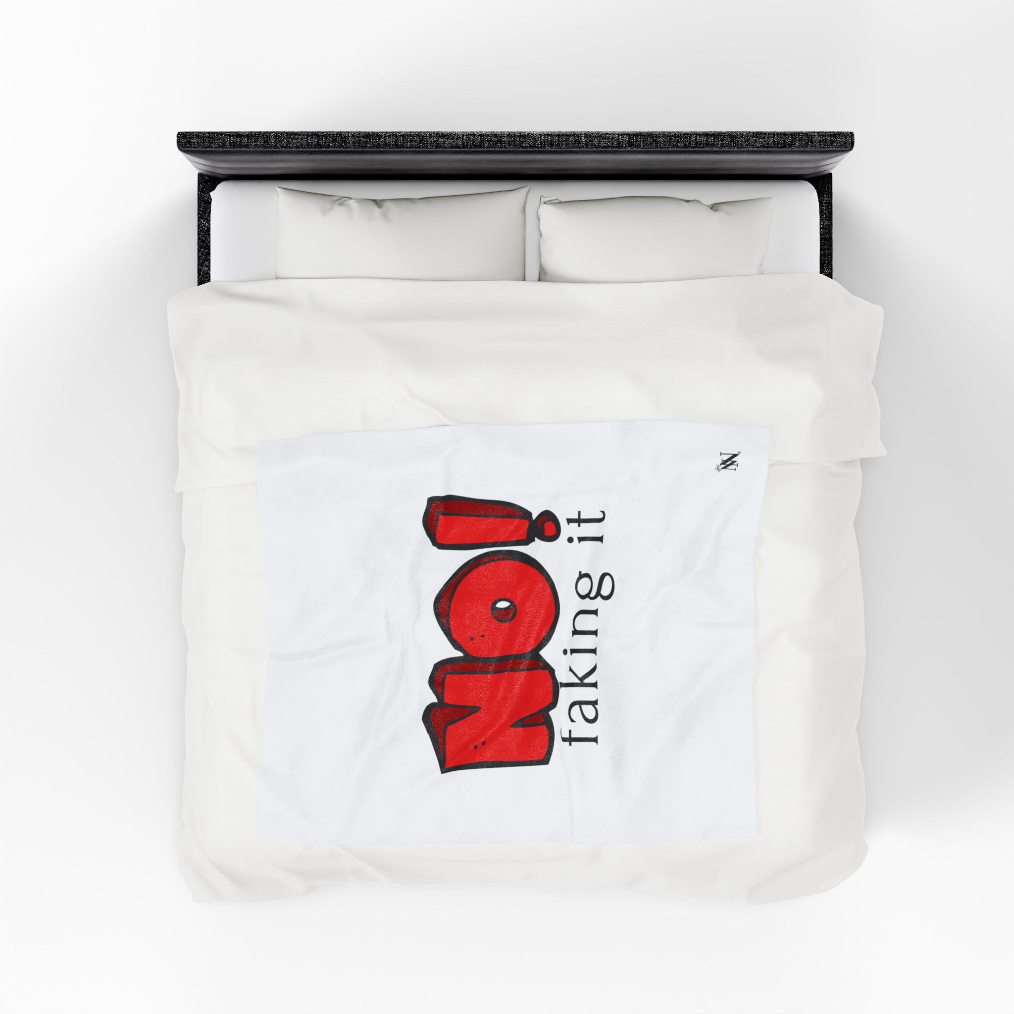 No! Faking It | Mix & Match Soft Fun-Flirty Lovers’ Blankets