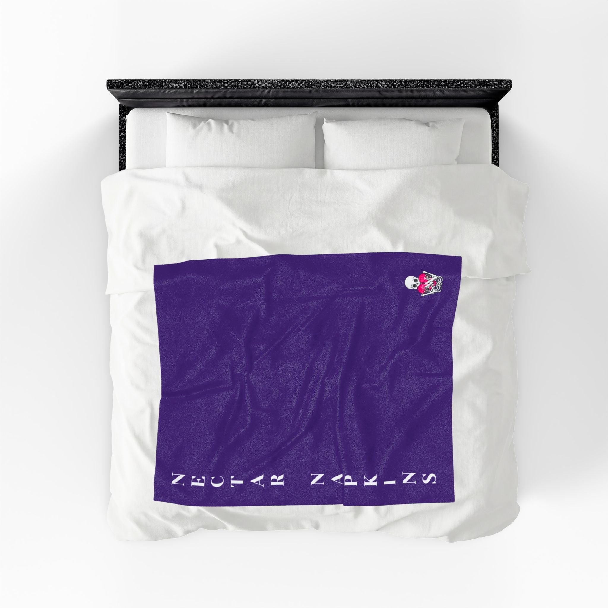 Nectar Napkins Brand Purple Love Blanket