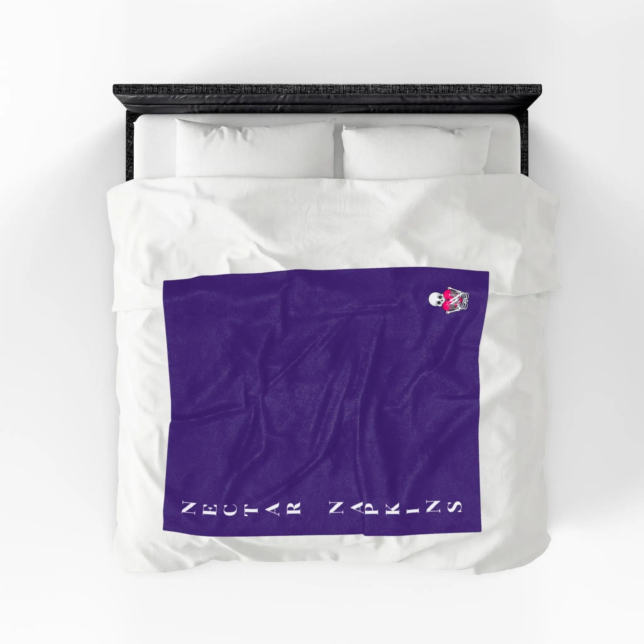 Nectar Napkins Brand Purple Love Blanket