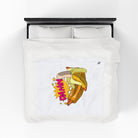 Damn Banana | Mix & Match Velveteen Fun-Flirty Lovers’ Blankets