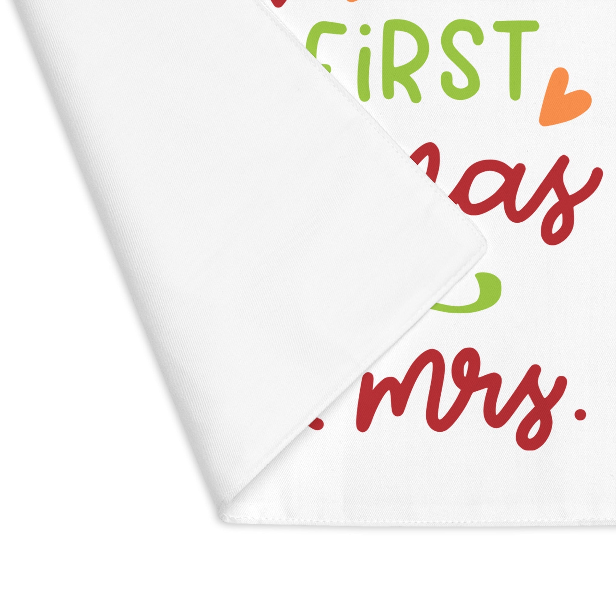 First Christmas Mrs. & Mrs. | Mix & Match Playful Fun-Flirty Lovers’ Toy Mats