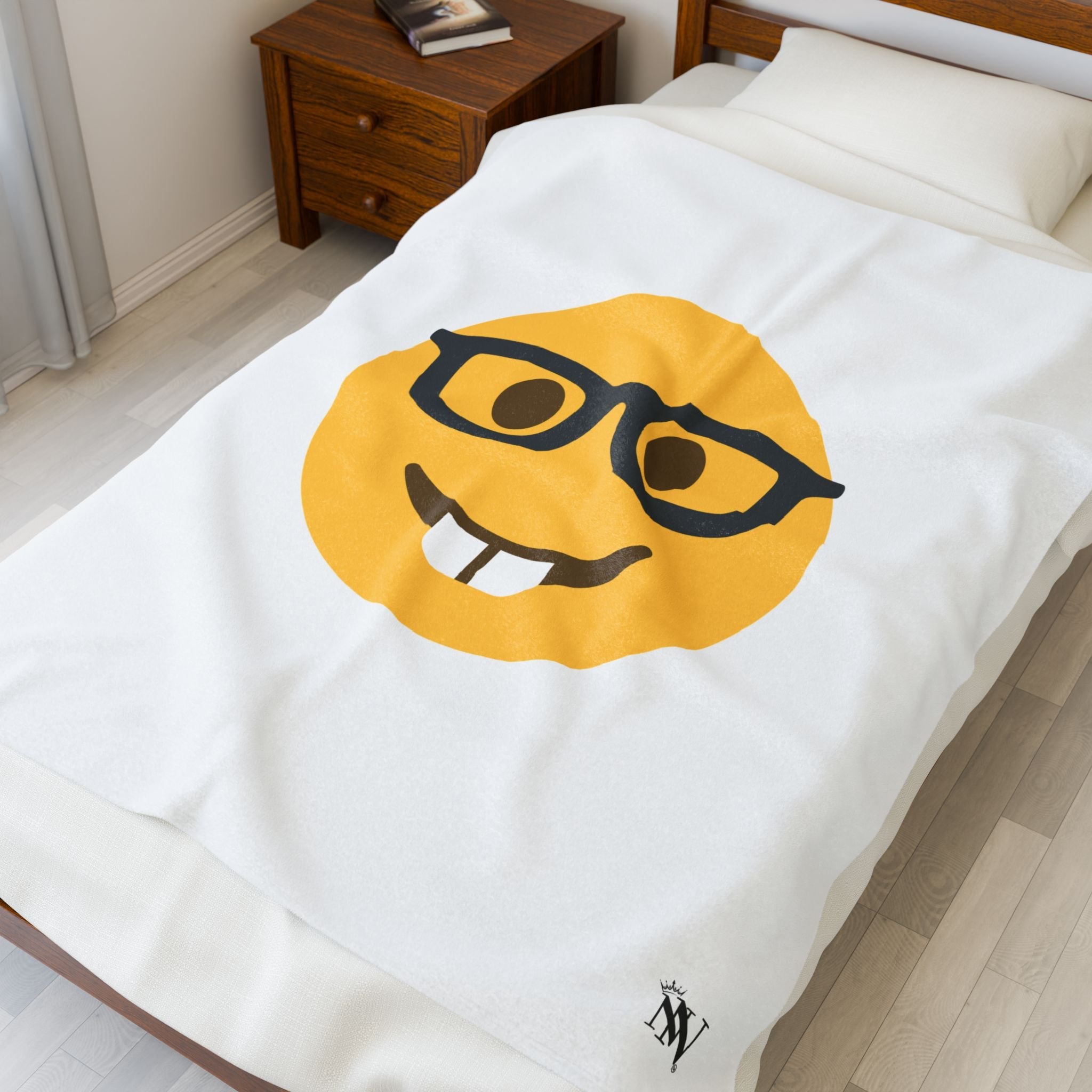 Sexy Nerd Emoji | Mix & Match Fun-Flirty Lovers’ Blankets