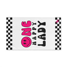 One Happy Lady Emoji | Nectar Napkins Classic Fun-Flirty Lovers’ Towels
