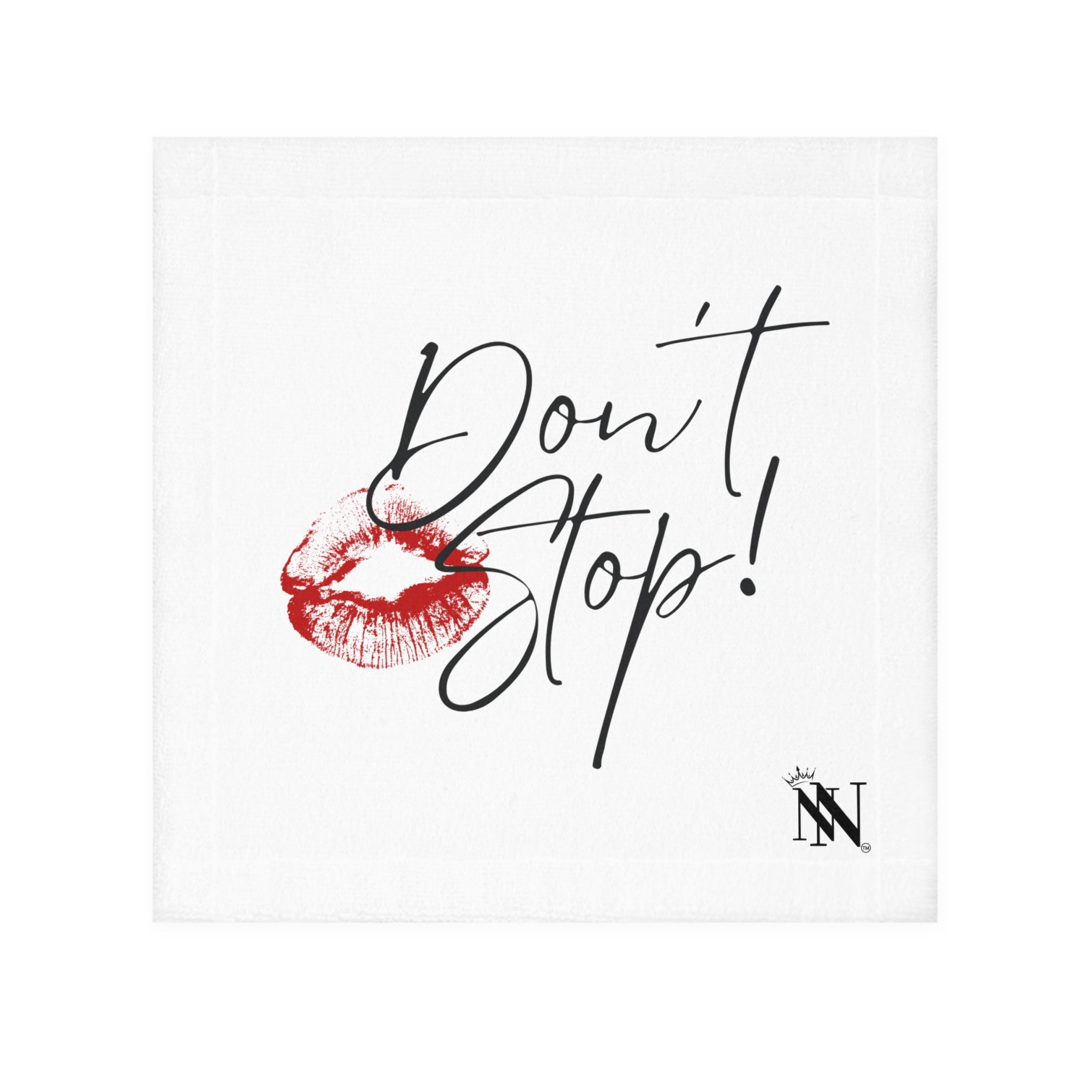 Don’t Stop with a Kiss Women’s Cum Rag