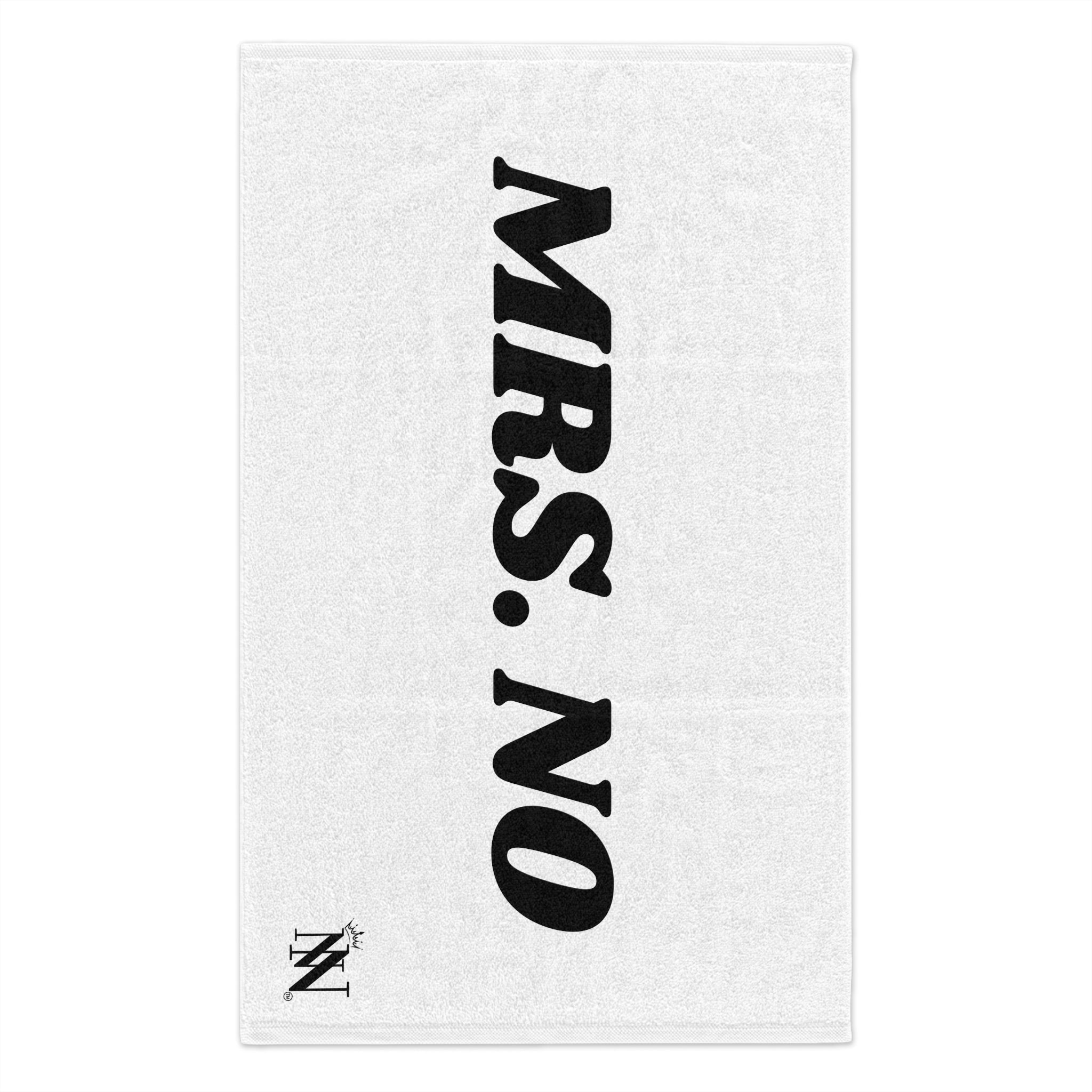 Mrs. No | Mix & Match Soft Fun-Flirty Lovers’ Towels