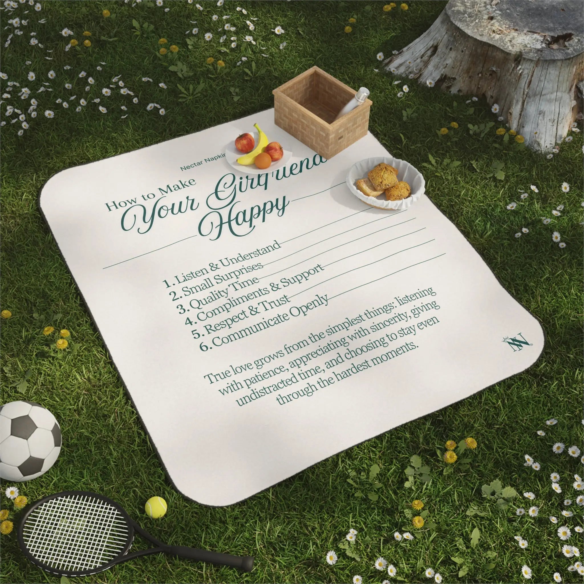 How to Make Your Girlfriend Happy | Mix Match Fun-Flirty Lovers’ Water-Resistant Blankets