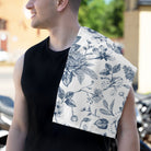 Pretty Blue Floral | Mix & Match Soft Fun-Flirty Lovers’ Towels