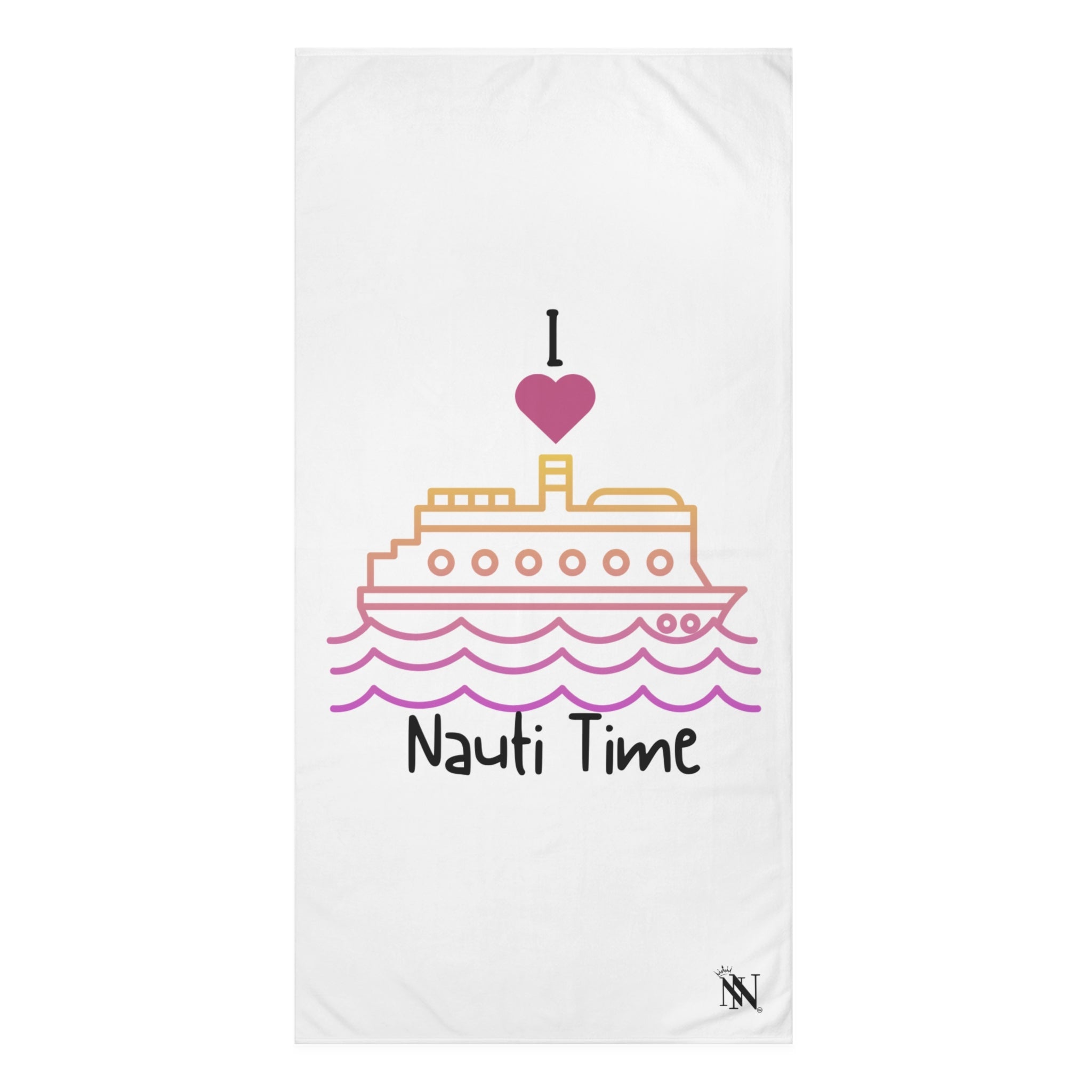 I Love Nauti Time | Mix & Match Naughty XL Fun-Flirty Lovers’ Towels