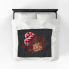 Love Bites Moon Bats Fantasy Lovers’ Blanket