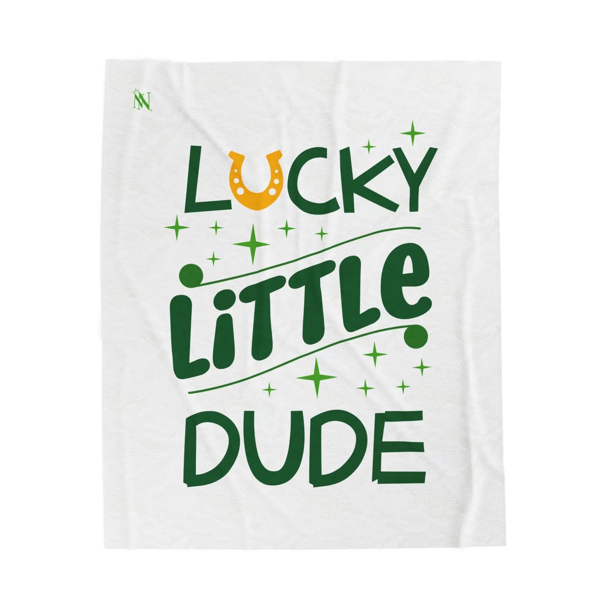 Lucky Little Dude St. Patrick’s Day | Mix & Match Soft Fun-Flirty Lovers’ Blankets