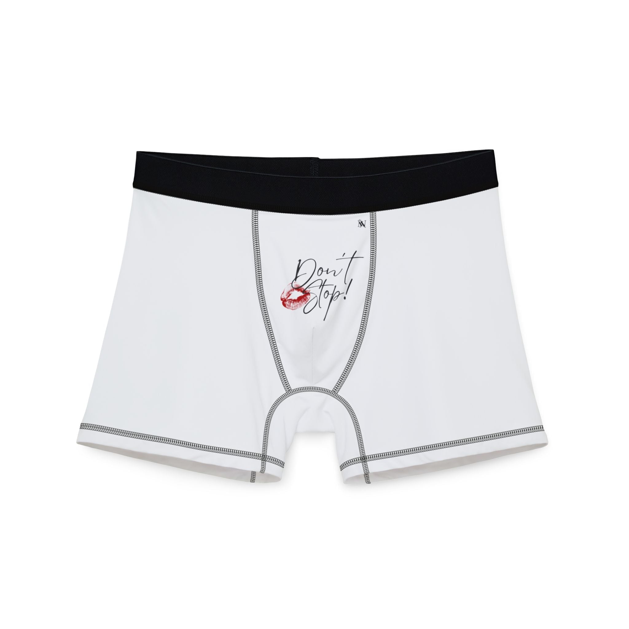 Don’t Stop with a Kiss Naughty Sex Gifts for Him Men’s Boxer Briefs