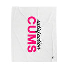 Satisfaction Cums | Mix & Match Soft Fun-Flirty Lovers’ Blankets