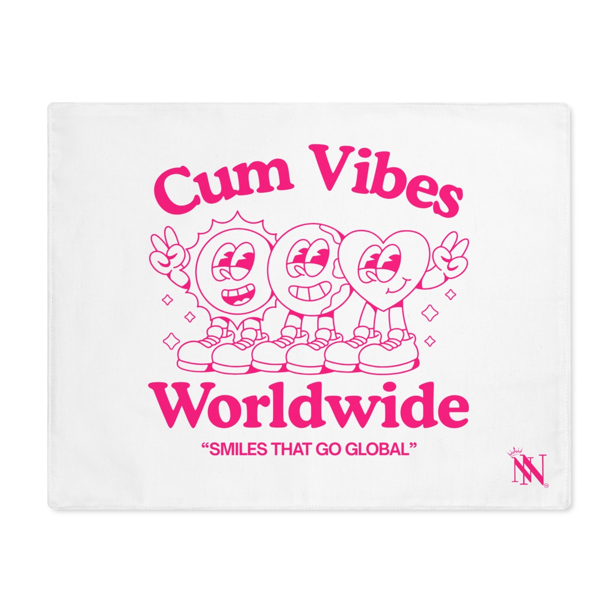 Cum Vibes Worldwide | Mix & Match Playful Fun-Flirty Lovers’ Toy Mats