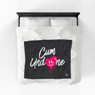 Cum Undone Drippy Heart | Nectar Napkins Fun-Flirty Lovers’ Blankets