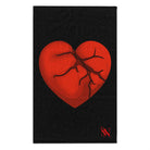 Heartbreaker Black | Mix & Match Soft Fun-Flirty Lovers’ Towels