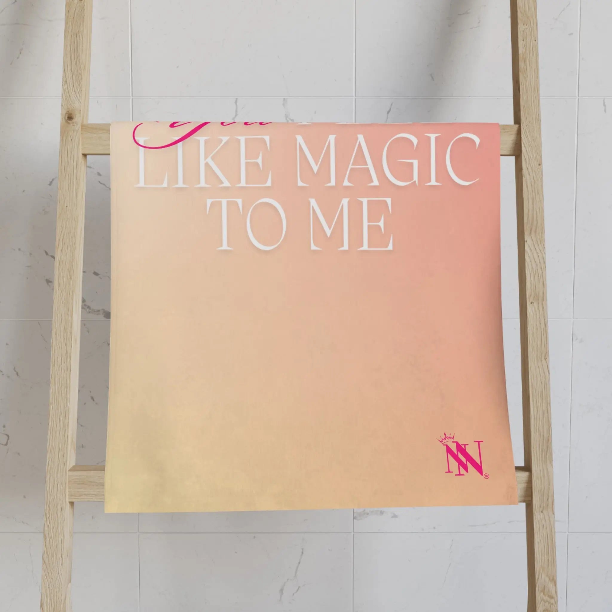 You Feel Like Magic to Me Cum Towel