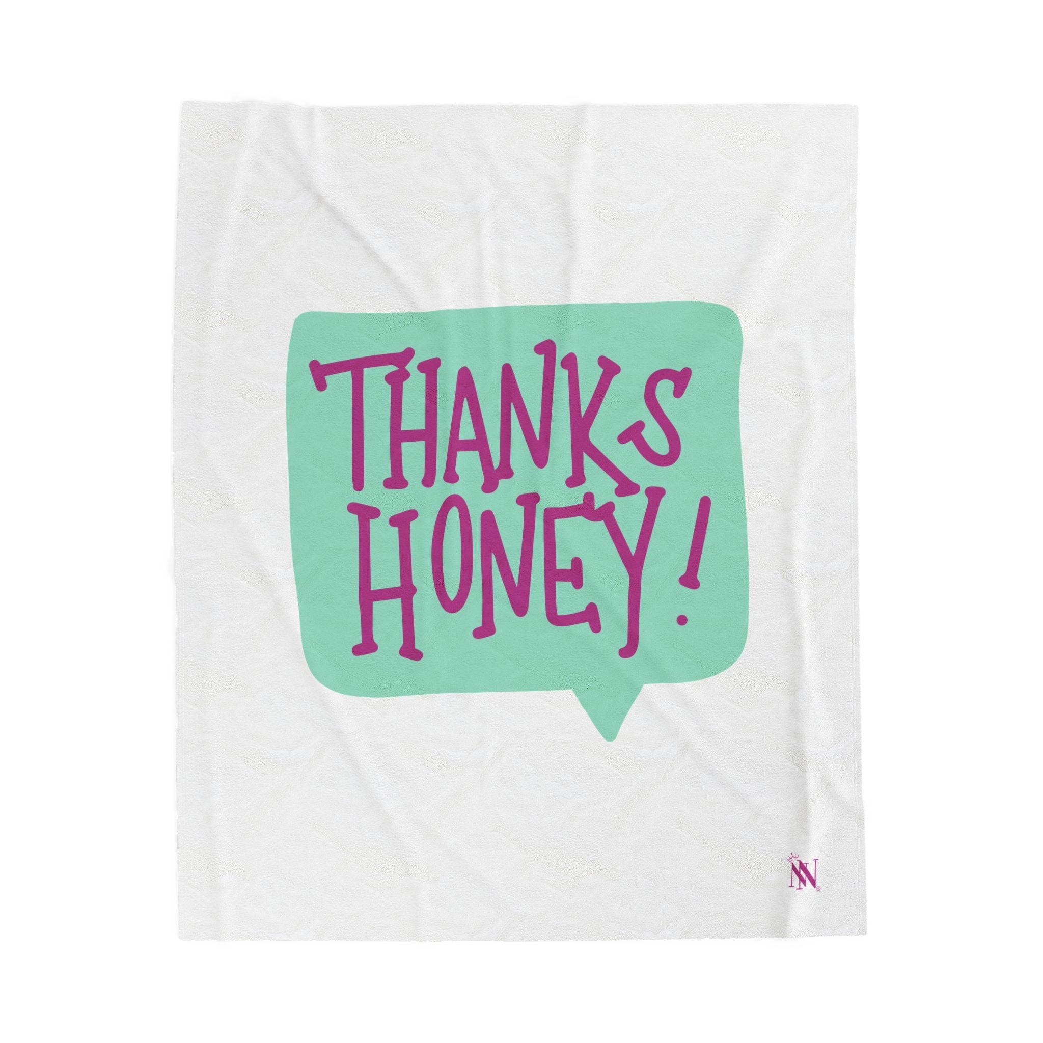 Thanks Honey! | Mix & Match Velveteen Fun-Flirty Lovers’ Blankets