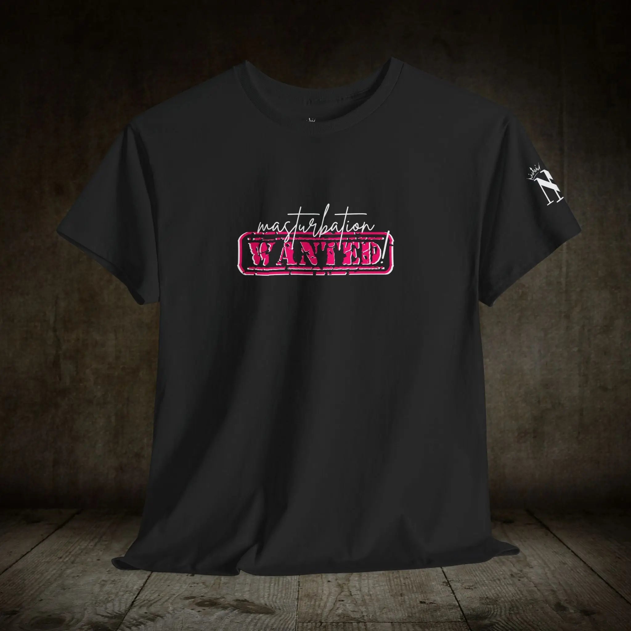 Masturbation Wanted! | Mix & Match Cotton Unisex Fun-Flirty Lovers’ T-Shirts
