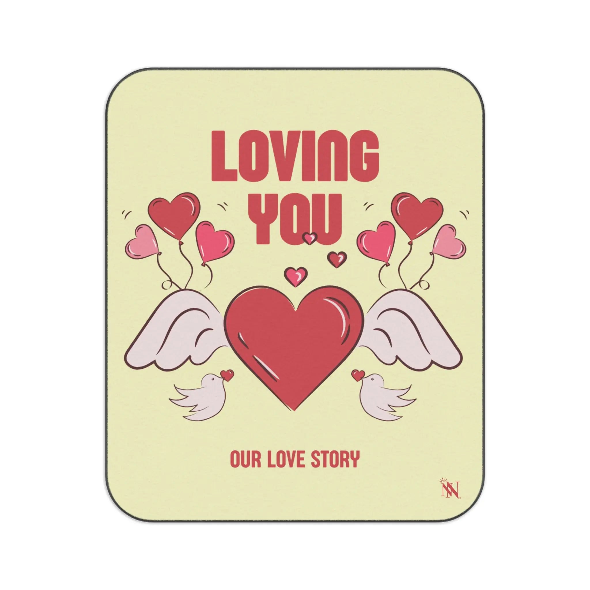 Loving You | Mix Match Fun-Flirty Lovers’ Water-Resistant Blankets
