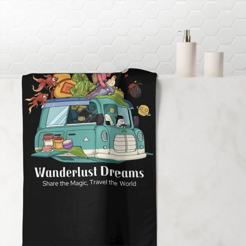 Wanderlust Dreams | Mix & Match XL Fun-Flirty Lovers’ Towels