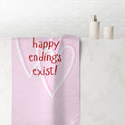 Happy Endings Exist! Two Hearts | Mix & Match XL Fun-Flirty Lovers’ Towels