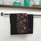 Mardi Gras Wicked Fantasy | Nectar Napkins Lils’ Fun-Flirty Lovers’ Towels