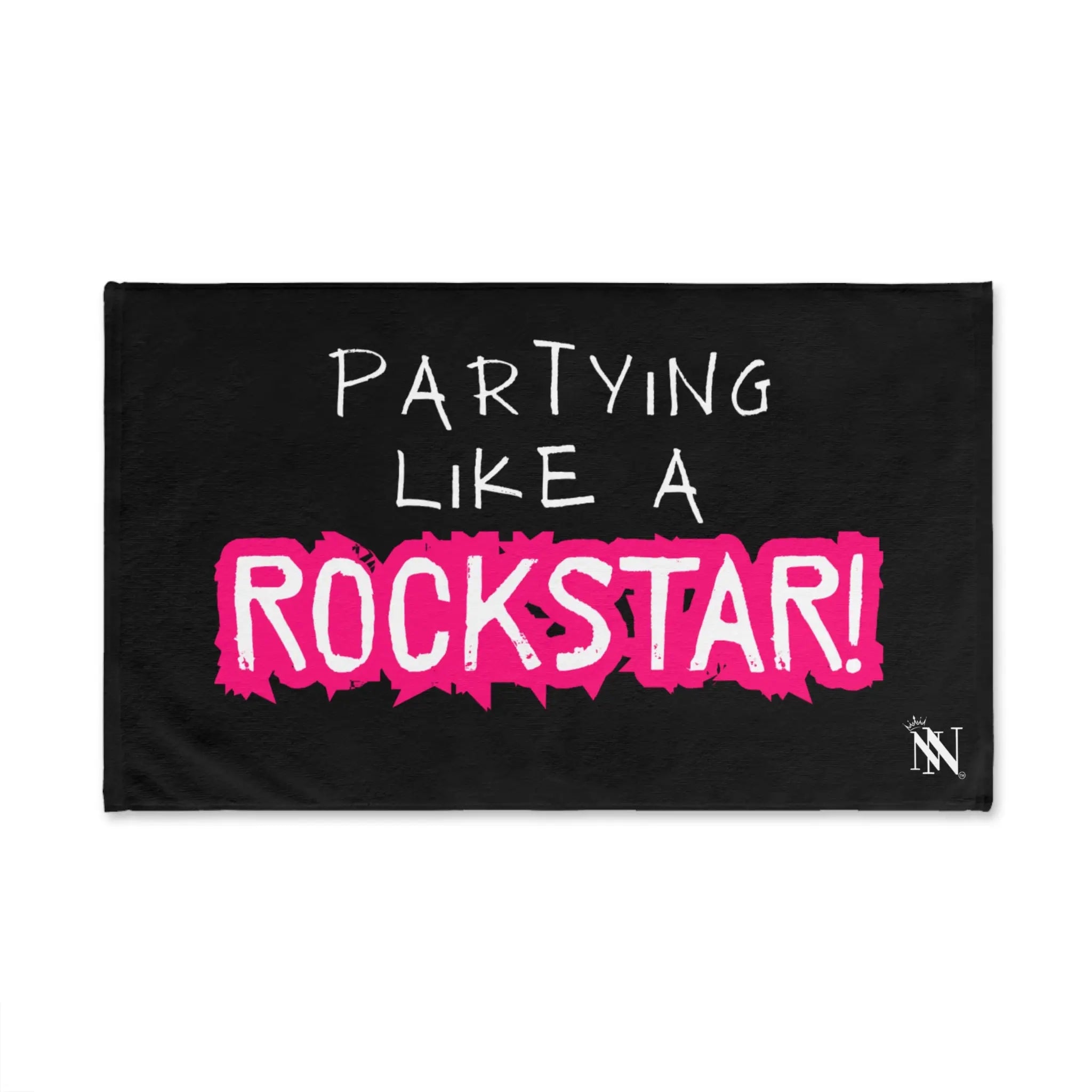 Partying Like a Rockstar! Cum Towel