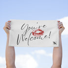 You’re Welcome! with a Kiss Sex Towel