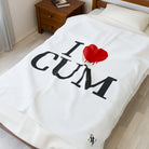 I Love Dripping Cum | Mix & Match Velveteen Fun-Flirty Lovers’ Blankets
