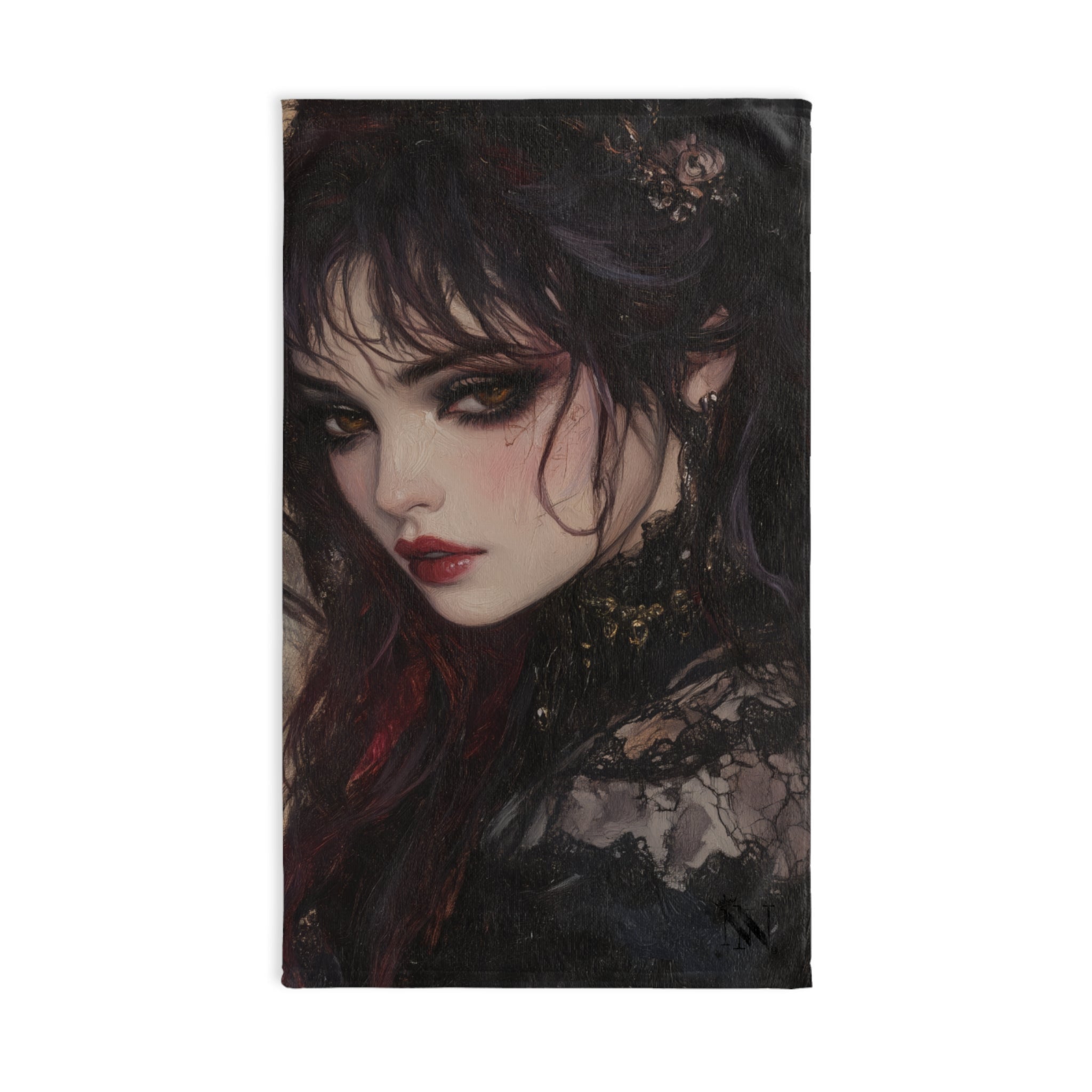 She is Darkness | Mix & Match Classic Fun-Flirty Lovers’ Towels