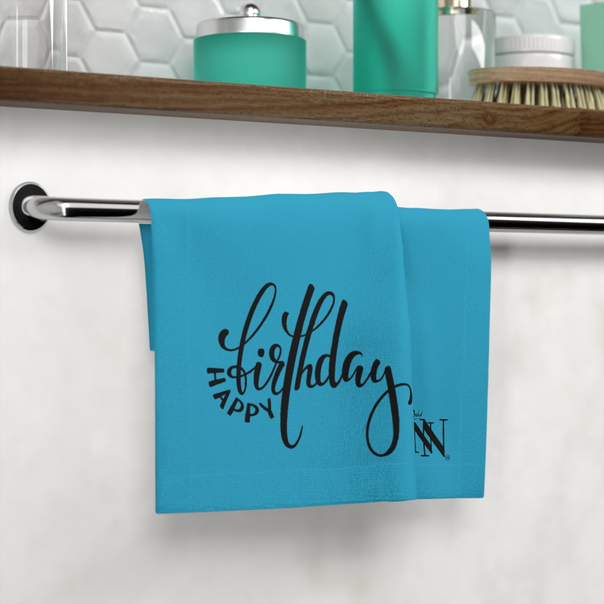 Happy Birthday Teal | Mix & Match Lils’ Fun-Flirty Lovers’ Towels
