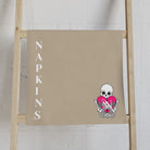 Nectar Napkins Brand Sand | Nectar Napkins Classic Fun-Flirty Lovers’ Towels