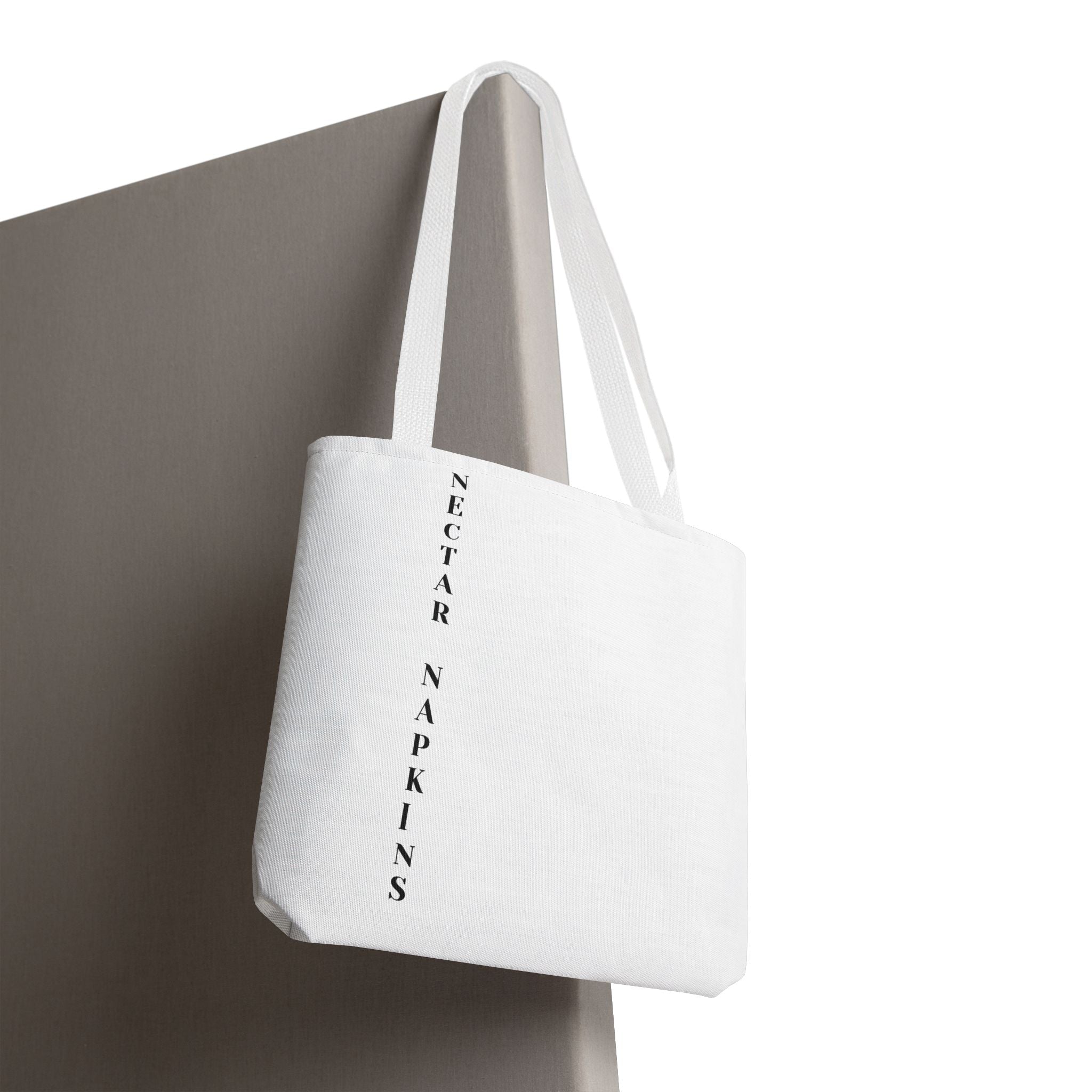 Nectar Napkins Brand White Tote Bag