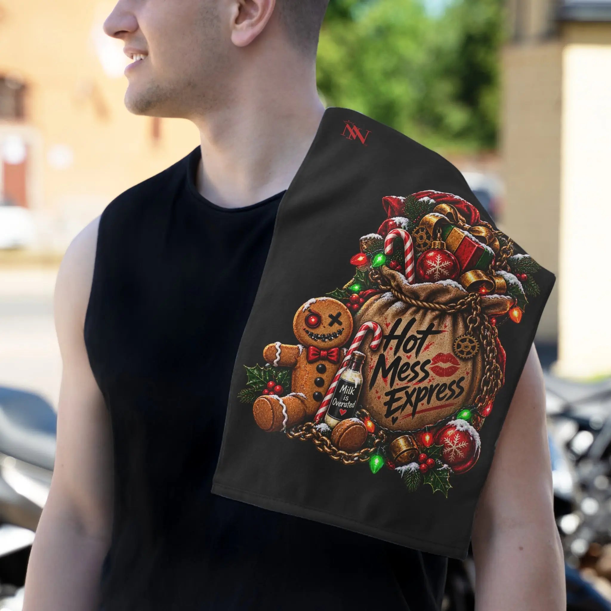 Hot Mess Express Christmas Sex Towel