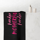 Harder Motherfucker Harder | Nectar Napkins XL Fun-Flirty Lovers’ Towels
