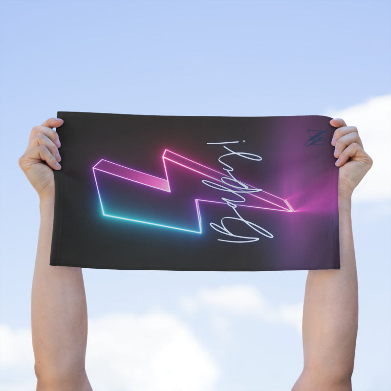 Electric Baby! Graphic | Mix & Match Soft Fun-Flirty Lovers’ Towels