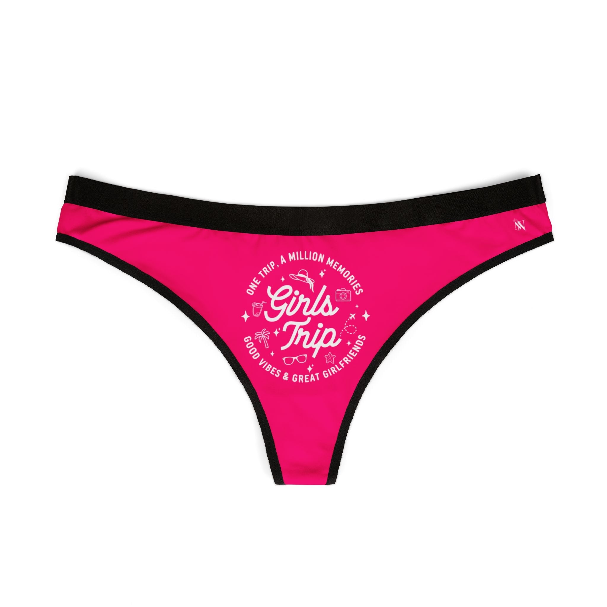 Girls Trip Memories | Mix & Match Women’s Fun-Flirty Lovers’ Thongs