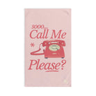sooo... Call Me Please? | Mix & Match Original Fun-Flirty Lovers’ Towels