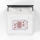 Queen Heart on Deck | Mix & Match Soft Fun-Flirty Lovers’ Blankets
