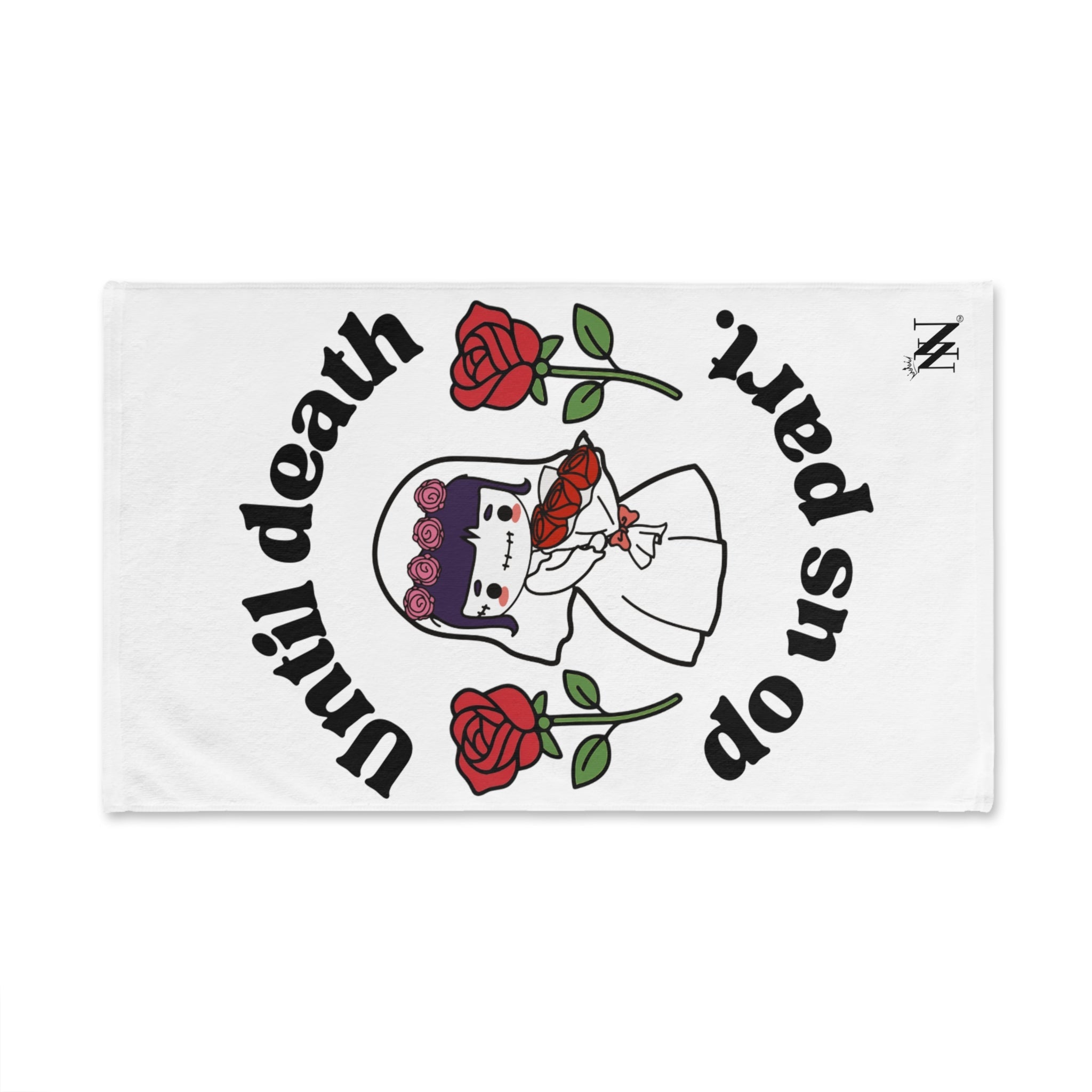 Until Death Do Us Part. Dead Bride Doll Cum Towel