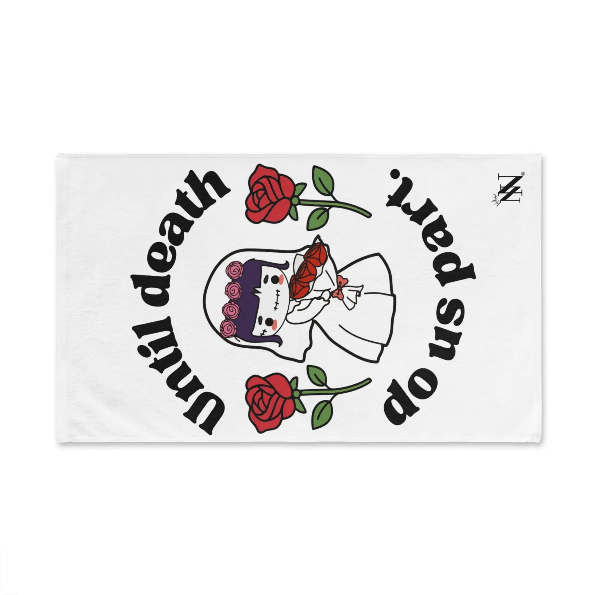 Until Death Do Us Part. Dead Bride Doll Cum Towel