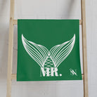 Mr. Mrs. Mermaid Shareable Sides Green | Mix & Match Classic Fun-Flirty Lovers’ Towels