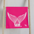 Mr. Mrs. Mermaid Shareable Sides Signature Pink | Mix & Match Classic Fun-Flirty Lovers’ Towels