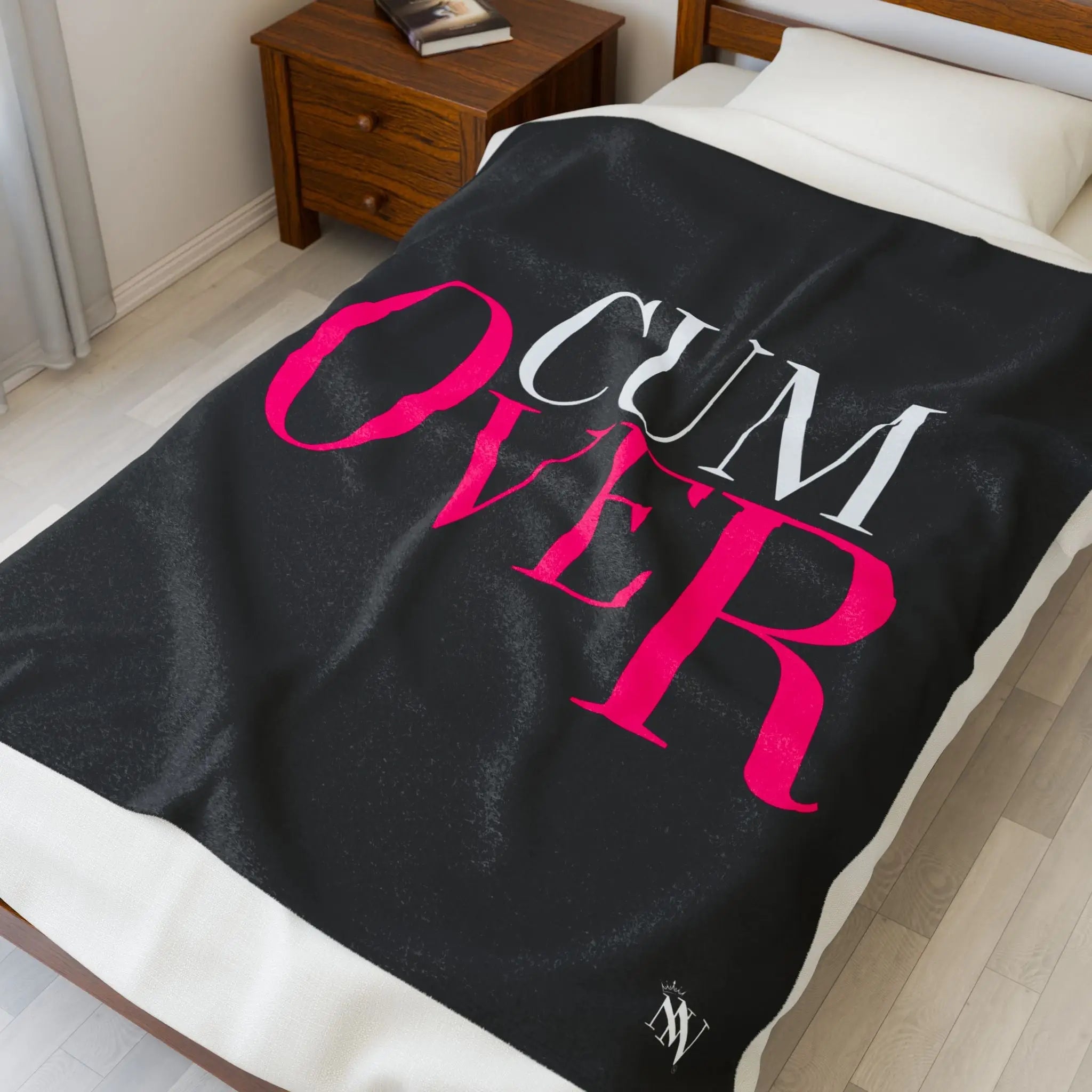Cum Over | Mix & Match Soft Fun-Flirty Lovers’ Blankets