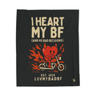 I Heart My BF | Mix & Match Soft Fun-Flirty Lovers’ Blankets