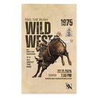 Wild West Poster | Mix & Match Soft Fun-Flirty Lovers’ Towels