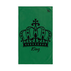 Large Crown King Green | Mix & Match Classic Fun-Flirty Lovers’ Towels