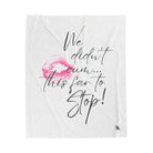 We Didn’t Cum This Far to Stop! | Mix & Match Soft Fun-Flirty Lovers’ Blankets